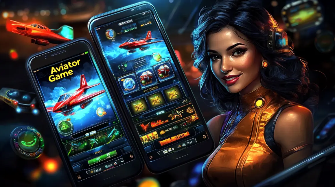 High-Quality Aviator Gaming on Any Device | JL18. The 'Aviator Game' is displayed on multiple phones with a pilot character, promising a high-quality, cross-platform experience with exciting gameplay for all players at JL18.